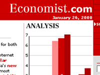 The Original Economist web site design