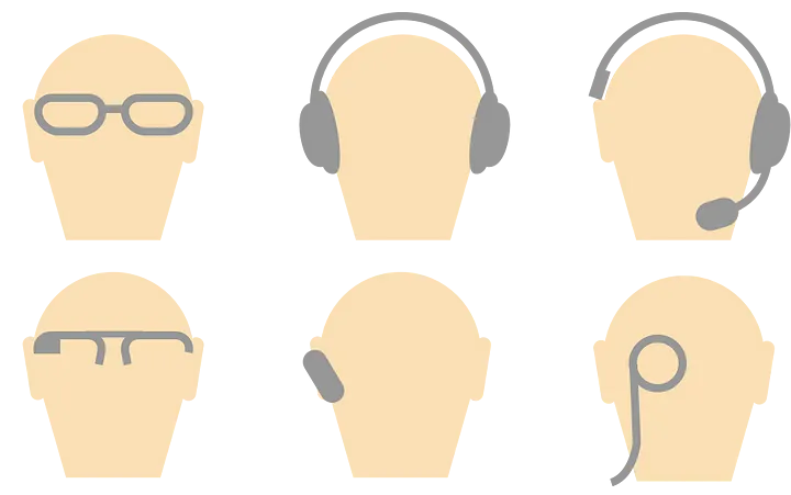 Head device designs