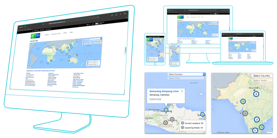 Holiday Inn Express Interactive Map